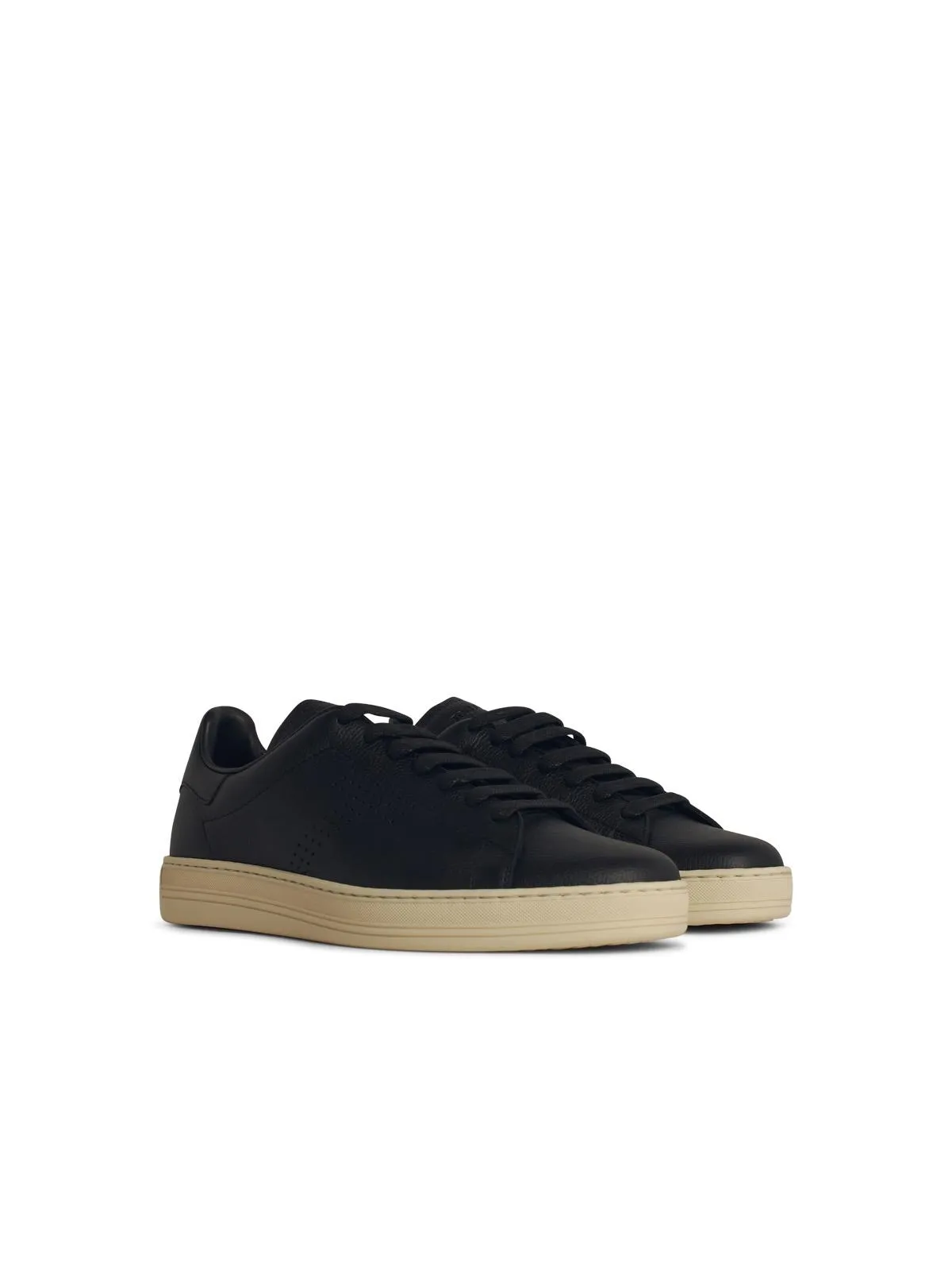 800 'Warkick' Black Lear Sneakers