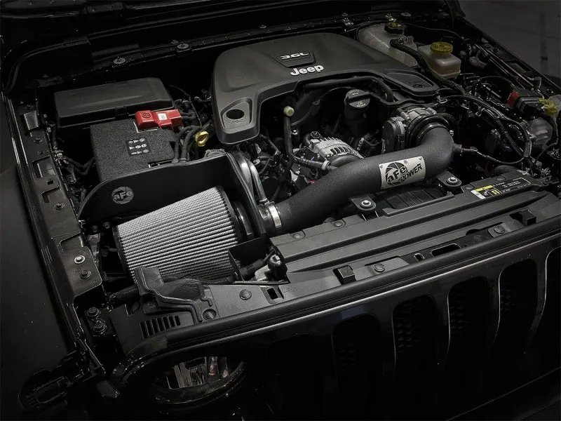aFe Magnum FORCE Stage-2 XP Pro DRY S Cold Air Intake System 2018  Jeep Wrangler (JL) V6 3.6L
