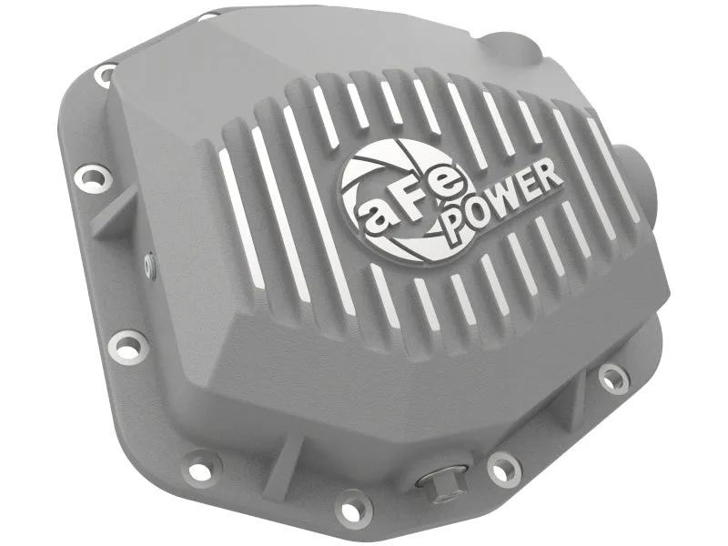 aFe Street Series Rear Differential Cover Raw w/Machined Fins 20  Jeep Gladiator JT (Dana M220)