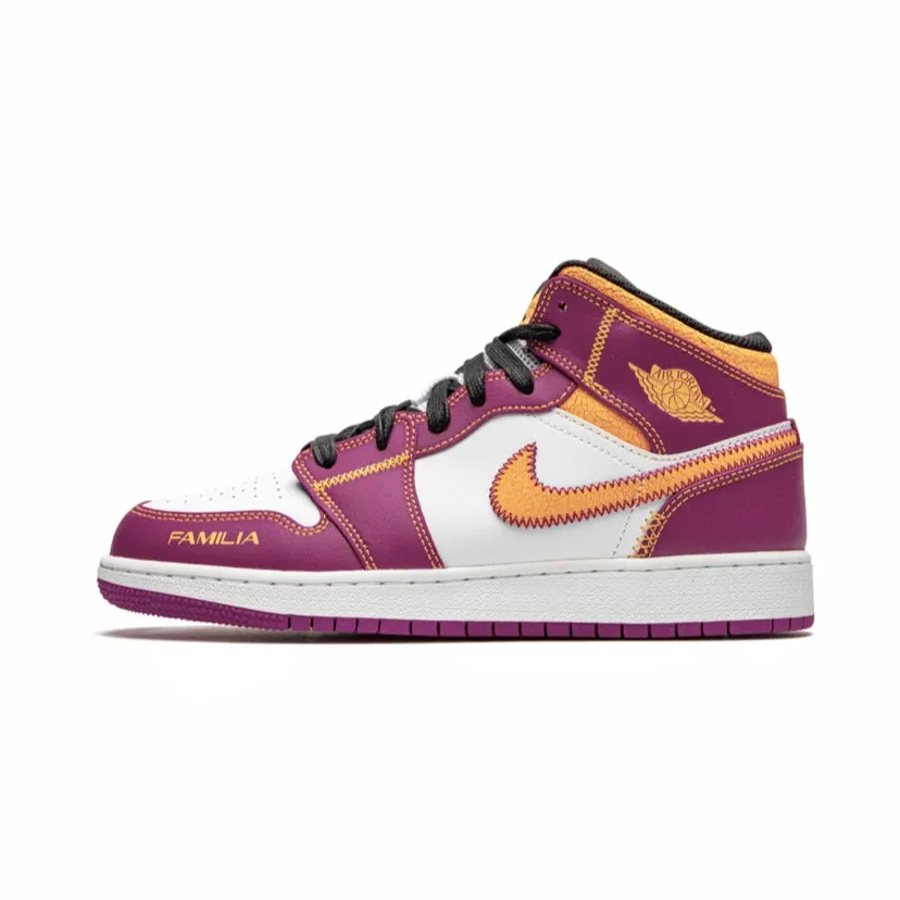 Air Jordan 1 GS Mid Day of the Dead Dia De Los Muertos  DC0500-100