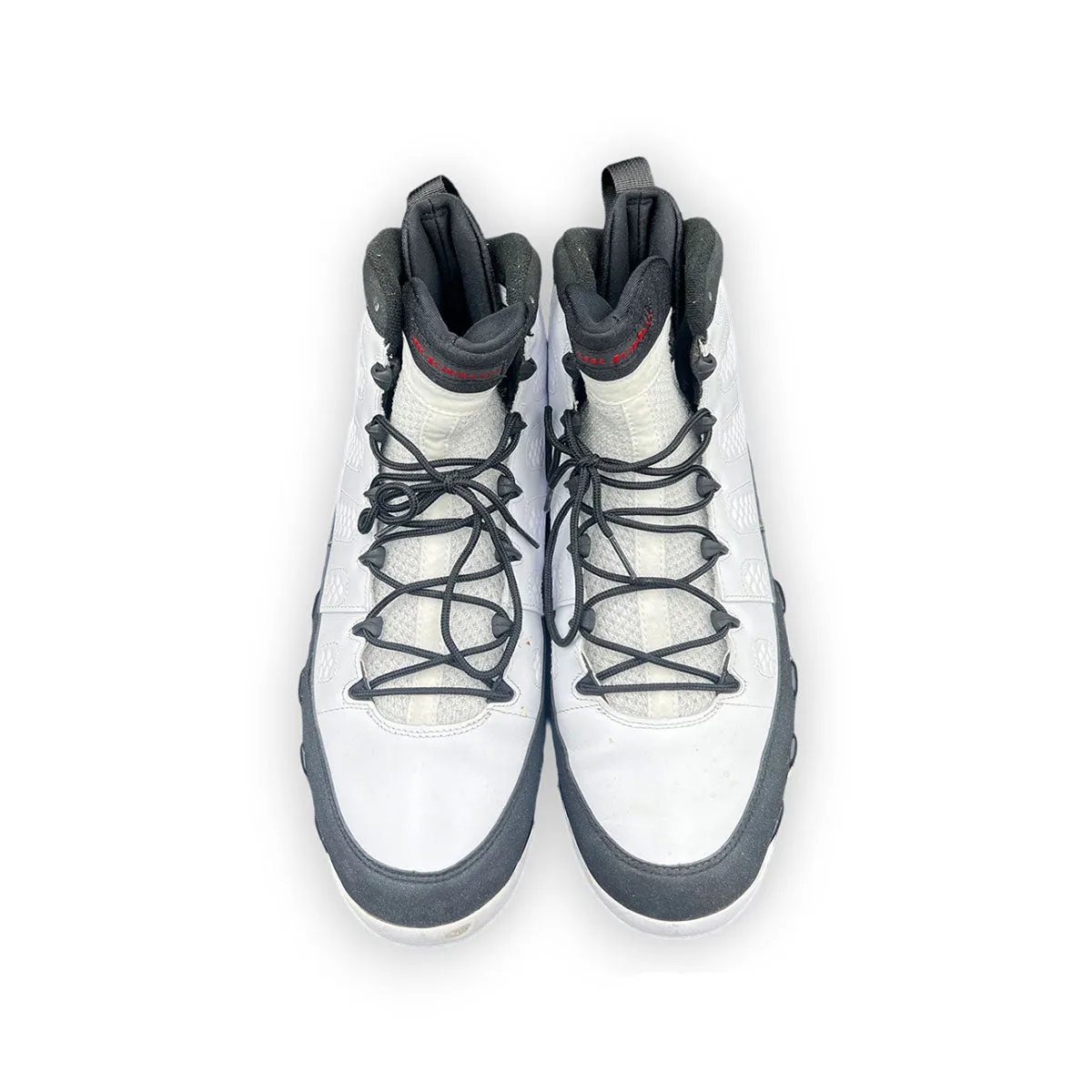 Air Jordan 9 Retro White Black Red (2010) size 13 (Pre-Owned)