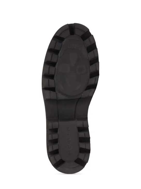 Alexander McQueen   70mm Sofa leather lace-up shoes 