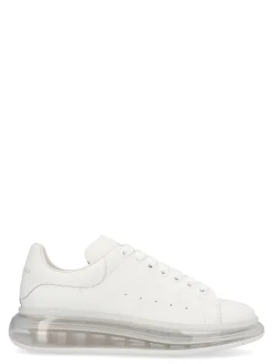 Alexander McQueen Logo Printed Transparent Sole Sneakers