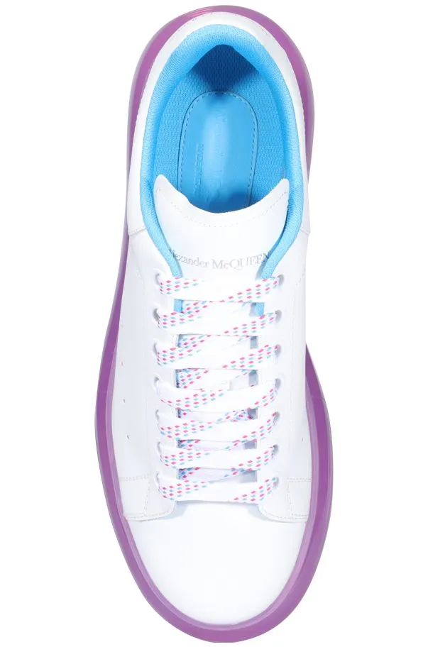 Alexander McQueen Oversized Transparent Sole Sneakers