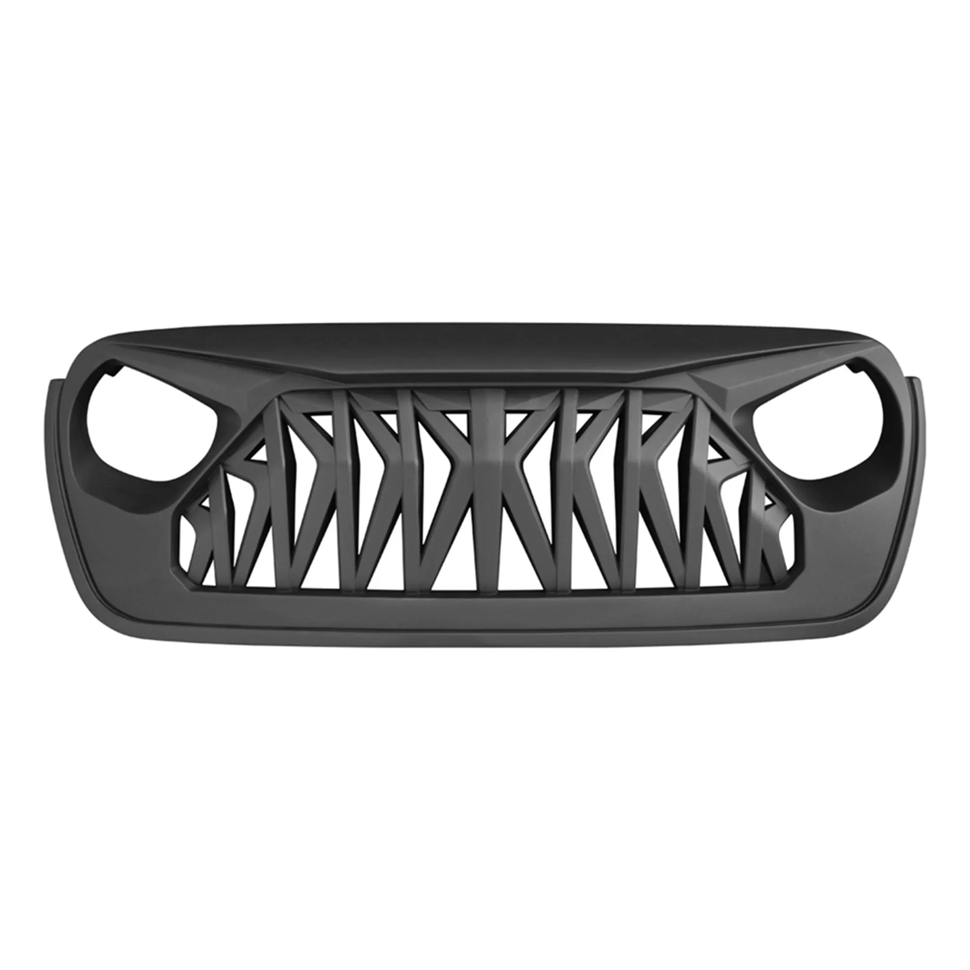 AMERICAN MODIFIED Front Shark Grille for 2018  Wrangler JL & 2020  Gladiator JT
