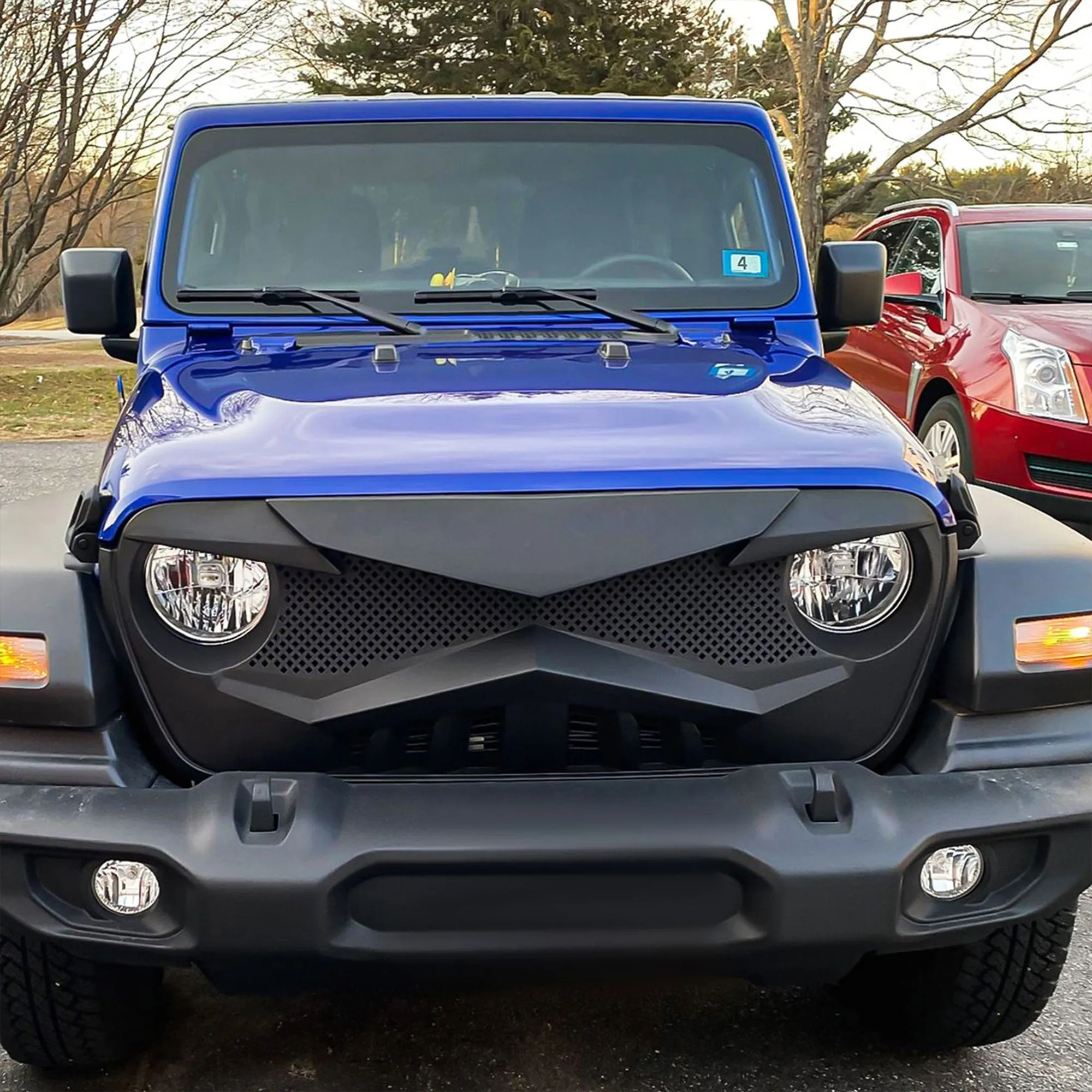 AMERICAN MODIFIED Hawke Grille for 2018  Jeep Wrangler JL & 2020  Gladiator JT