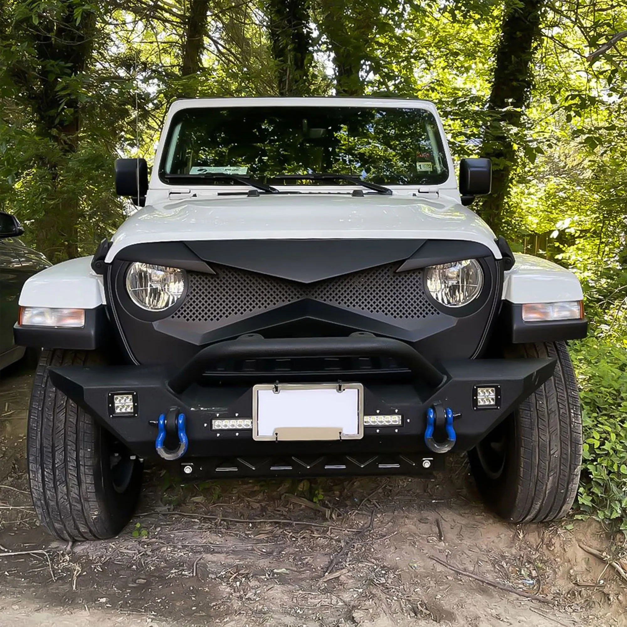 AMERICAN MODIFIED Hawke Grille for 2018  Jeep Wrangler JL & 2020  Gladiator JT