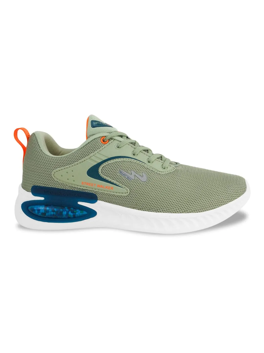ARIES Green Men's Running Shoes