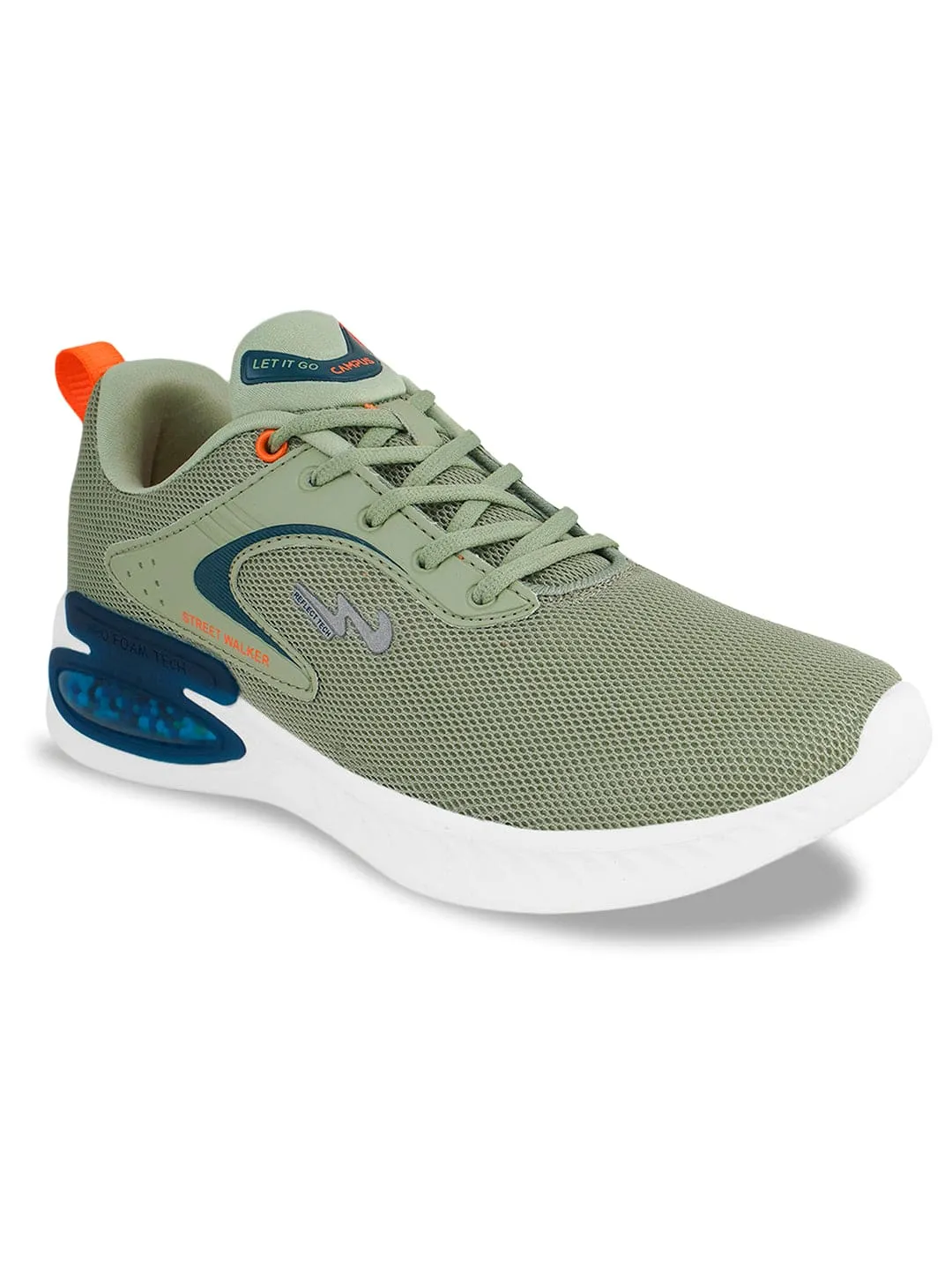 ARIES Green Men's Running Shoes