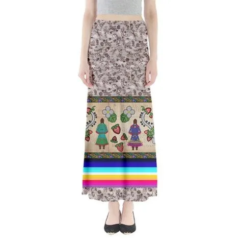 Aunties Gifts Full Length Maxi Skirt