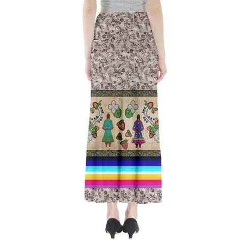 Aunties Gifts Full Length Maxi Skirt