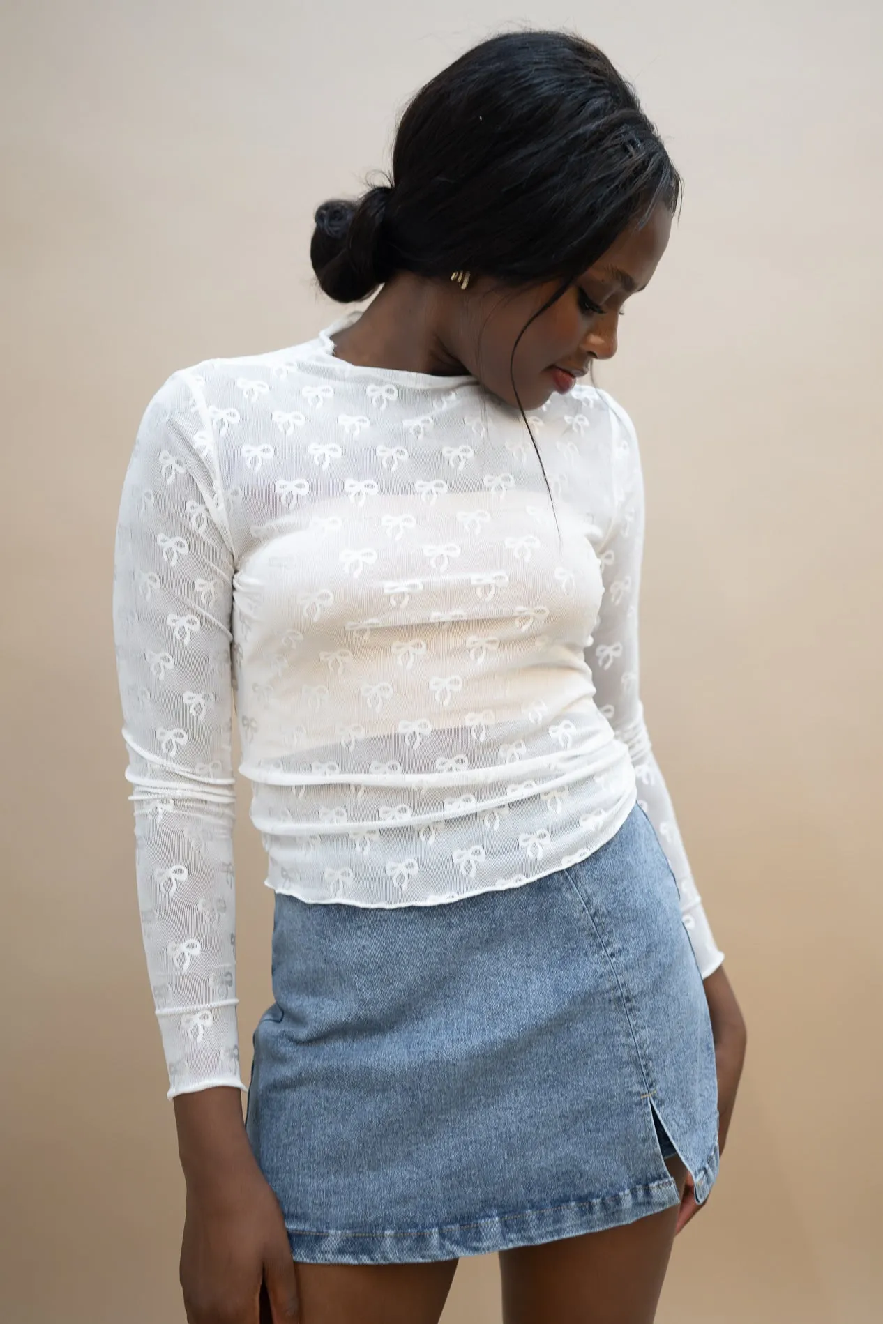 Austin Denim Skort