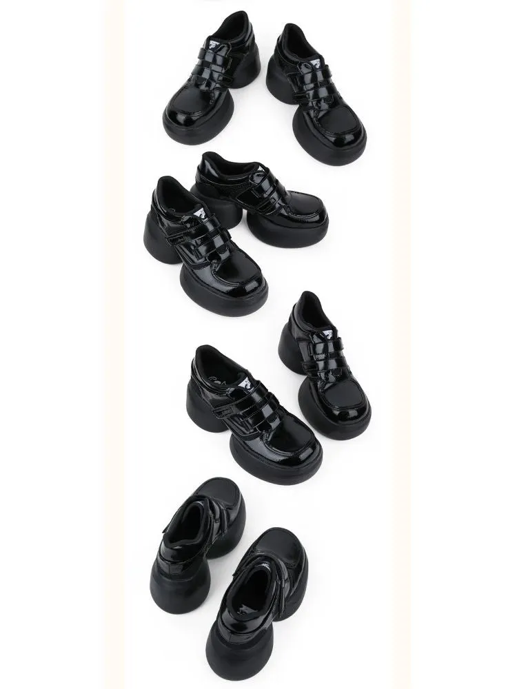 Autumn platform loafer shoes【s0000004483】