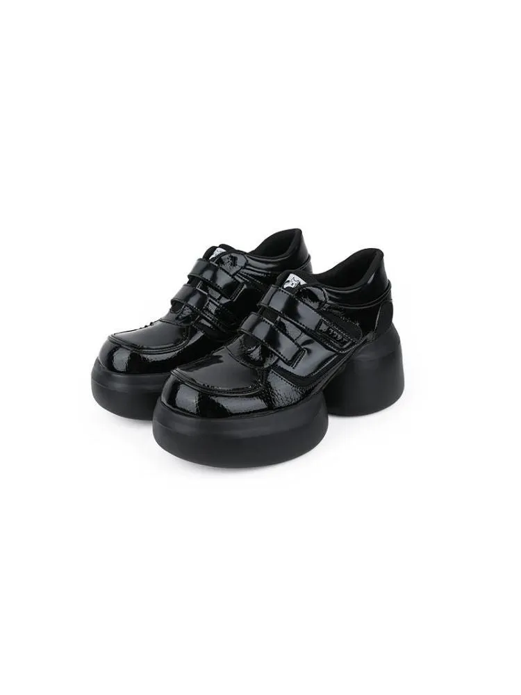 Autumn platform loafer shoes【s0000004483】