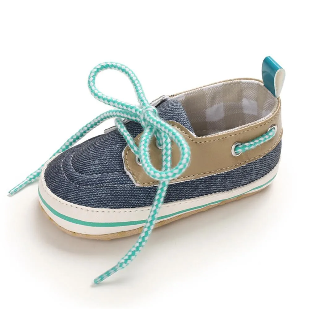 Baby Toddler Plaid Lace Up Sneakers
