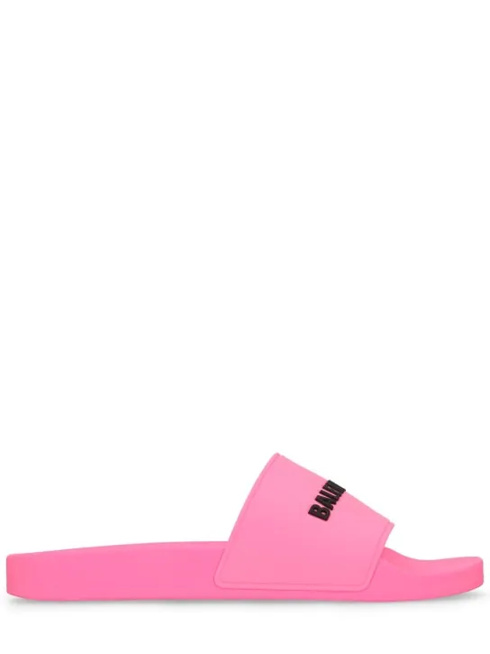 Balenciaga   10mm Rubber slide sandals 