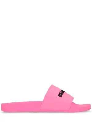 Balenciaga   10mm Rubber slide sandals 