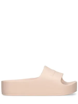 Balenciaga   40mm Rubber slide sandals 