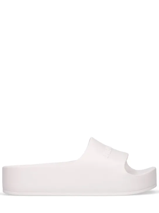 Balenciaga   40mm Rubber slide sandals 