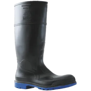 Bata - Utility 400 Black/Blue PVC 400mm Safety Toe & Midsole Gumboot 892-69092