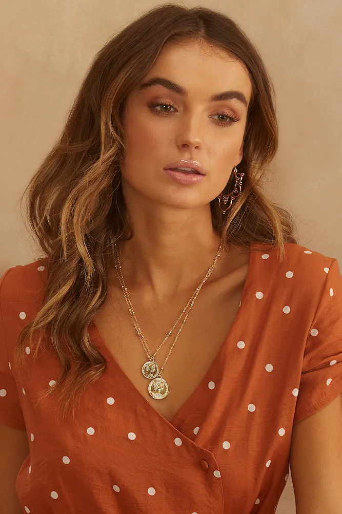Be About You Necklace Gold
