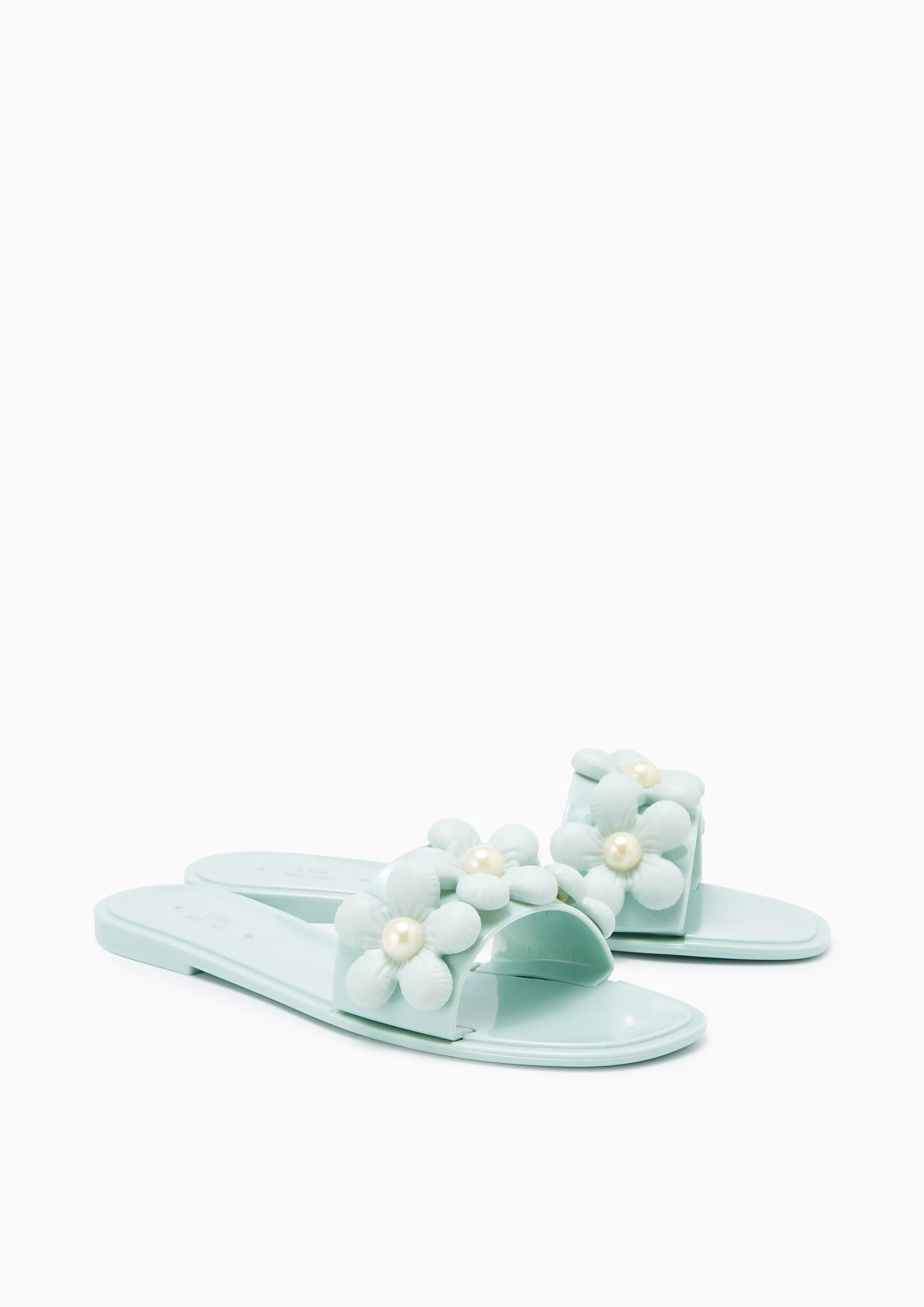 Bima Flat Sandals - Green