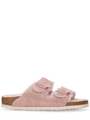 BIRKENSTOCK   Arizona shearling sandals 