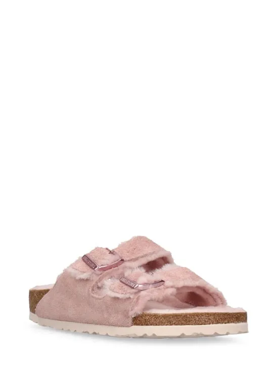 BIRKENSTOCK   Arizona shearling sandals 