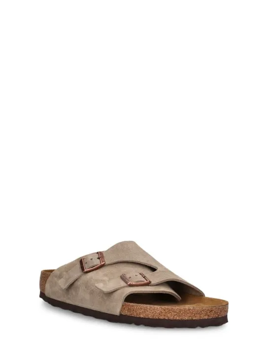 BIRKENSTOCK   Zurich suede sandals 