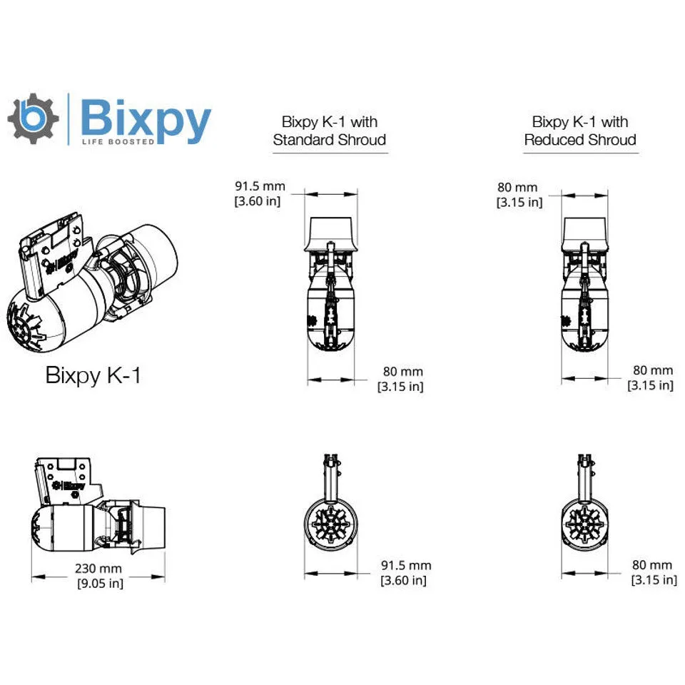 Bixpy PWC Motors K-1 Motor