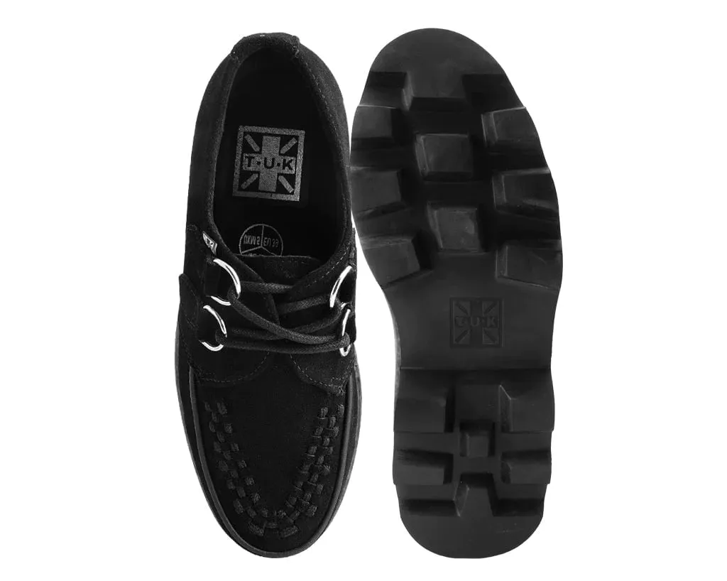 Black Marble Dino Lug Creeper