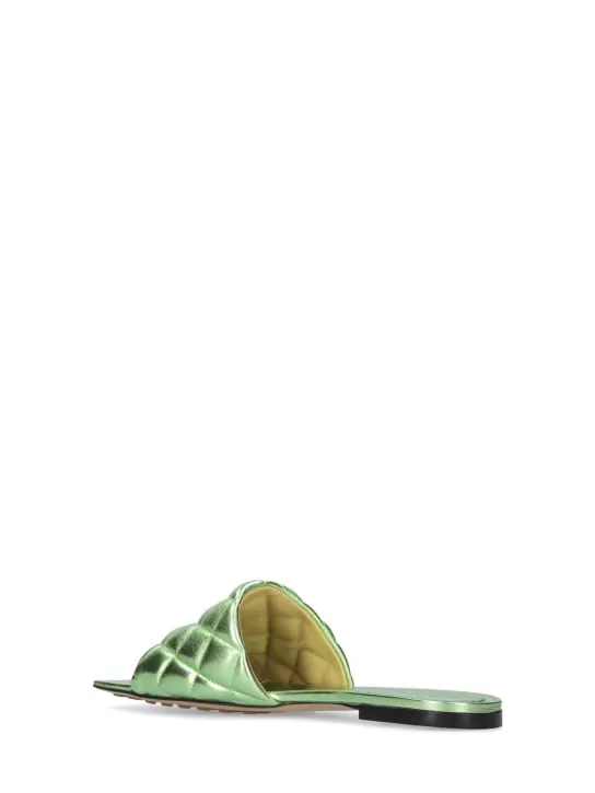 Bottega Veneta   10mm Leather slide sandals 