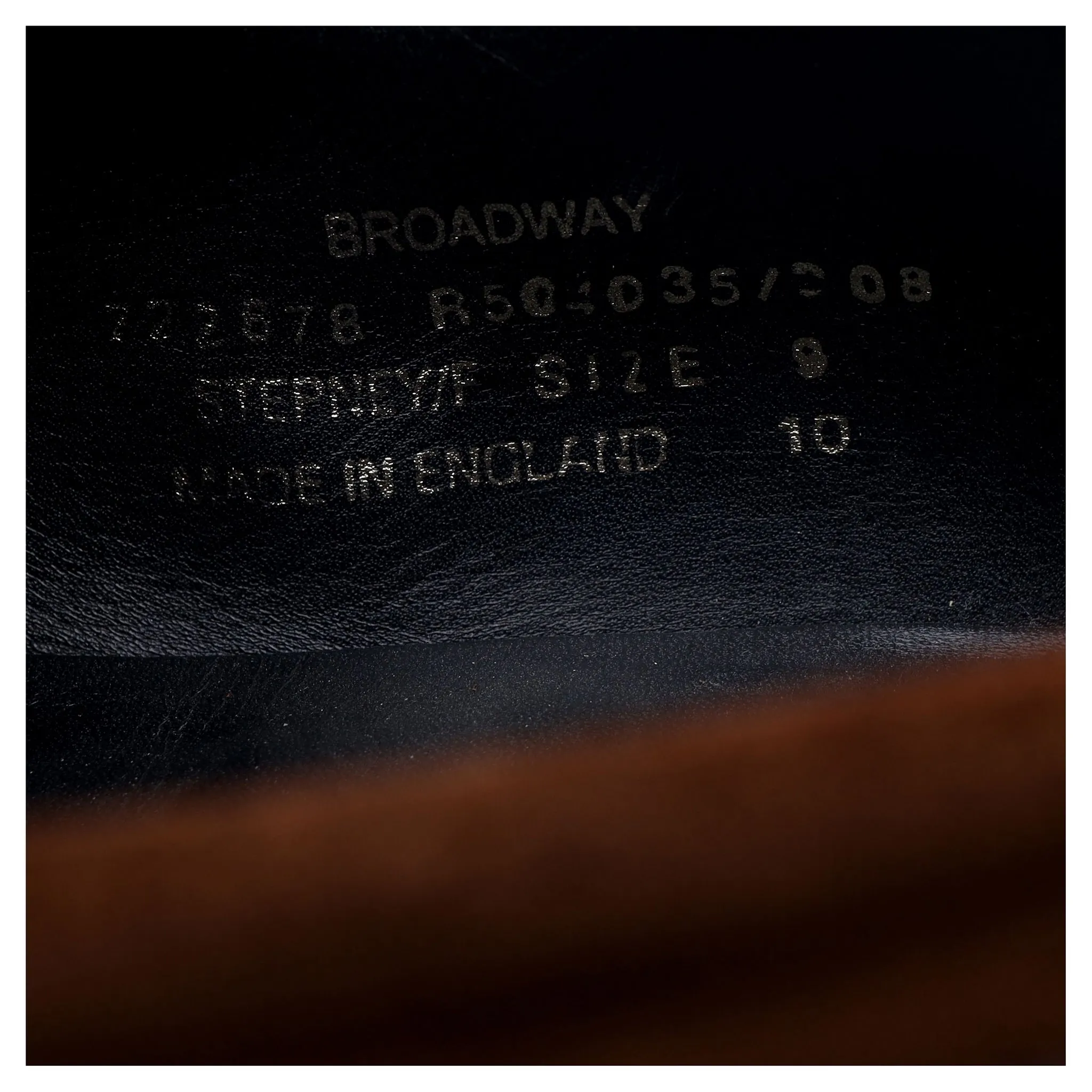 'Broadway' Snuff Brown Suede Loafers UK 9 F
