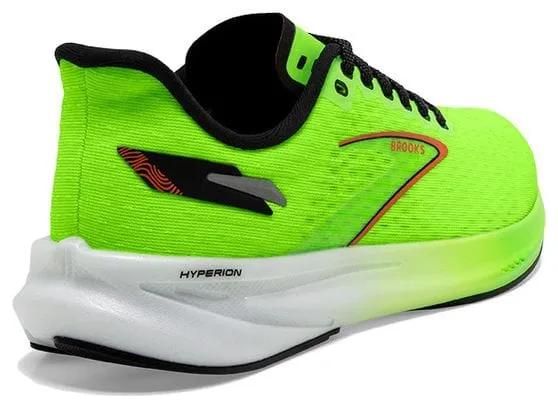 Brooks Hyperion Running Shoes Green Orange Men