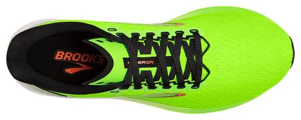 Brooks Hyperion Running Shoes Green Orange Men