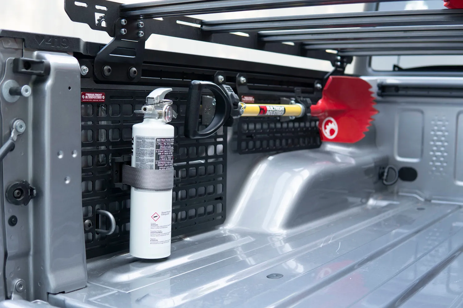 BuiltRight Industries - Bedside Rack System - Rear Panel - 2020 Jeep Gladiator