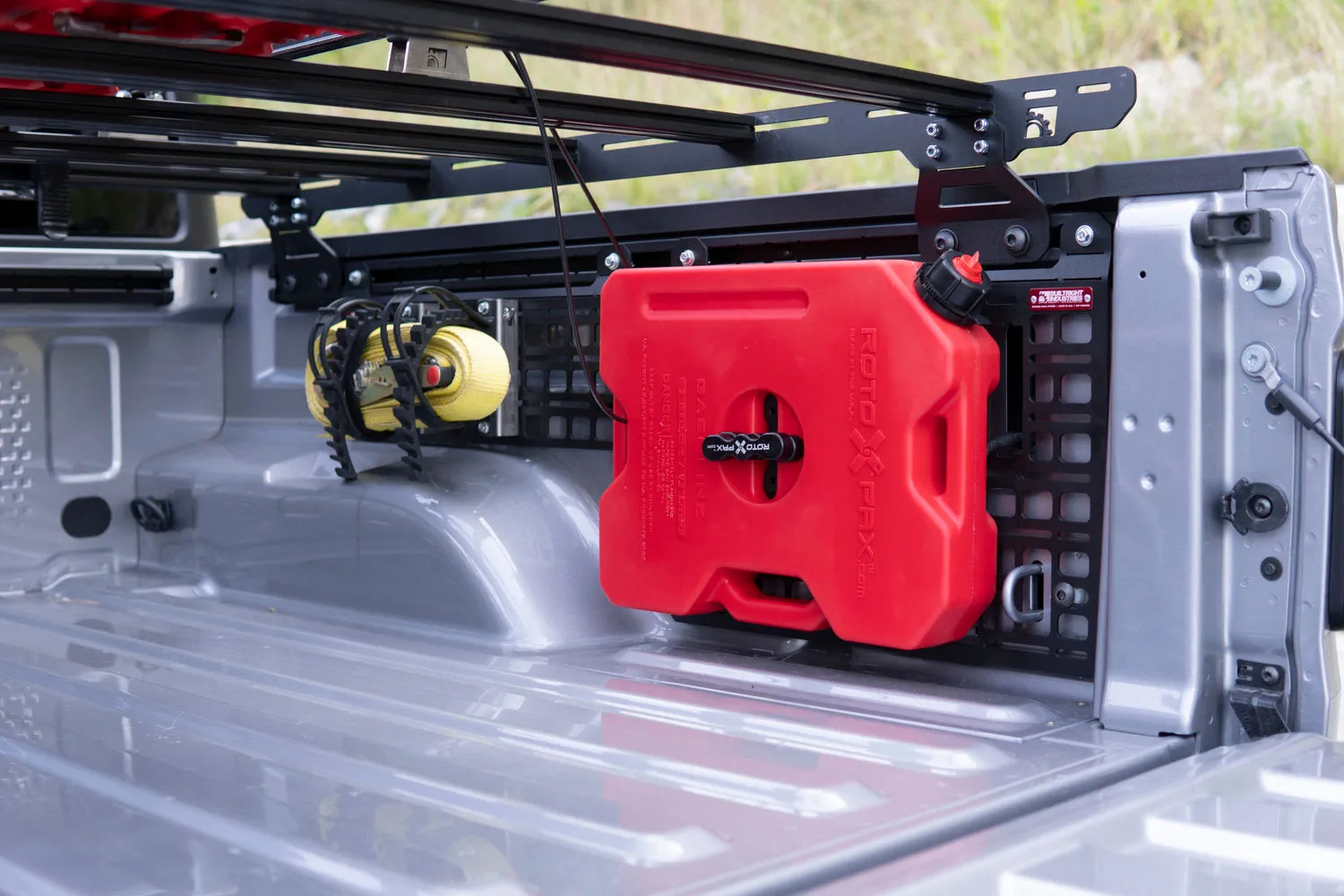 BuiltRight Industries - Bedside Rack System - Rear Panel - 2020 Jeep Gladiator