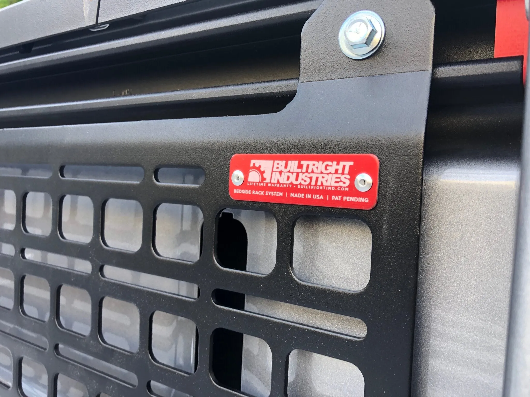 BuiltRight Industries - Utility Rail System - Jeep Gladiator