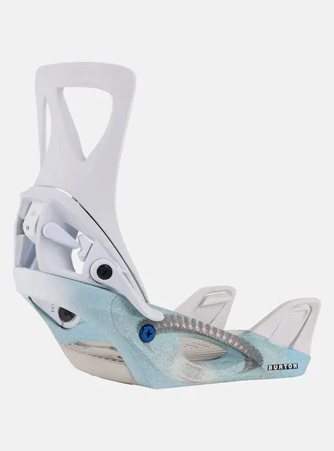 Burton Women's Step On Re:Flex Snowboard Bindings White / Graphic