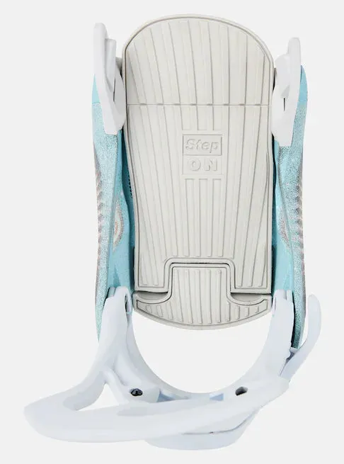 Burton Women's Step On Re:Flex Snowboard Bindings White / Graphic