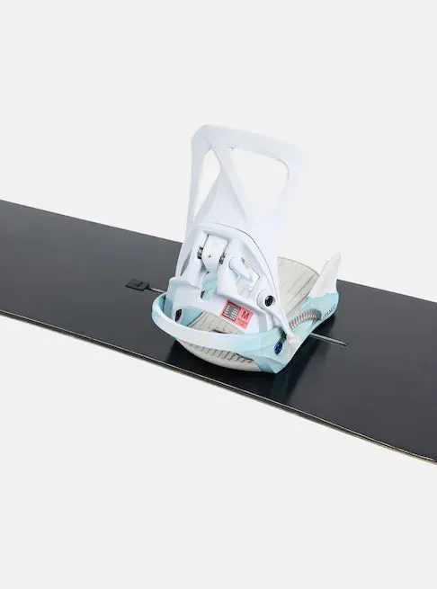 Burton Women's Step On Re:Flex Snowboard Bindings White / Graphic