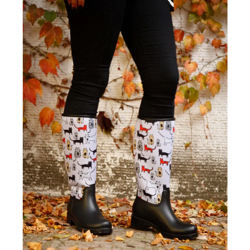 Cat Design Rainboots
