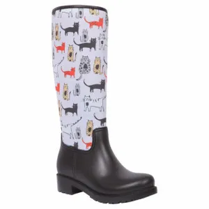 Cat Design Rainboots
