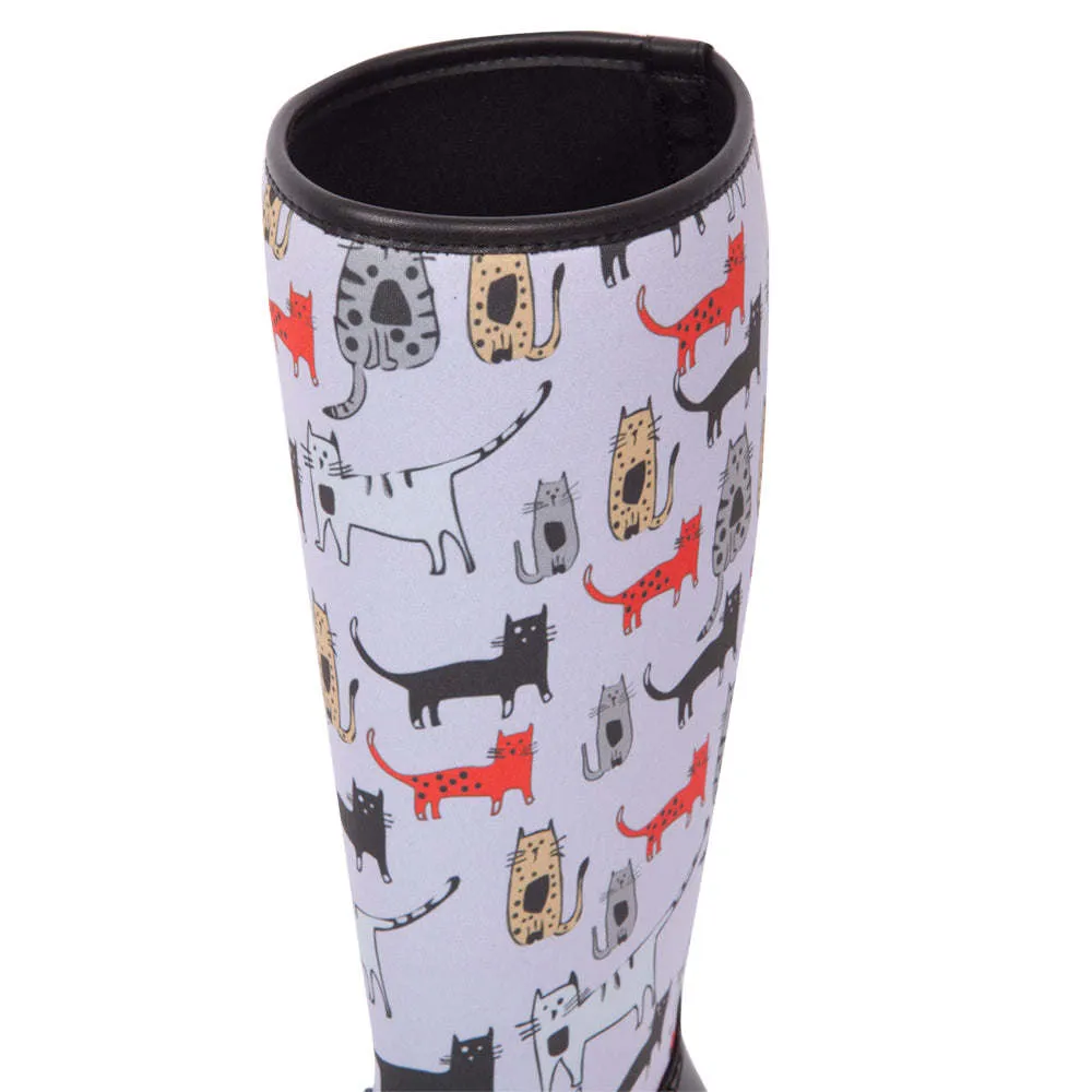 Cat Design Rainboots