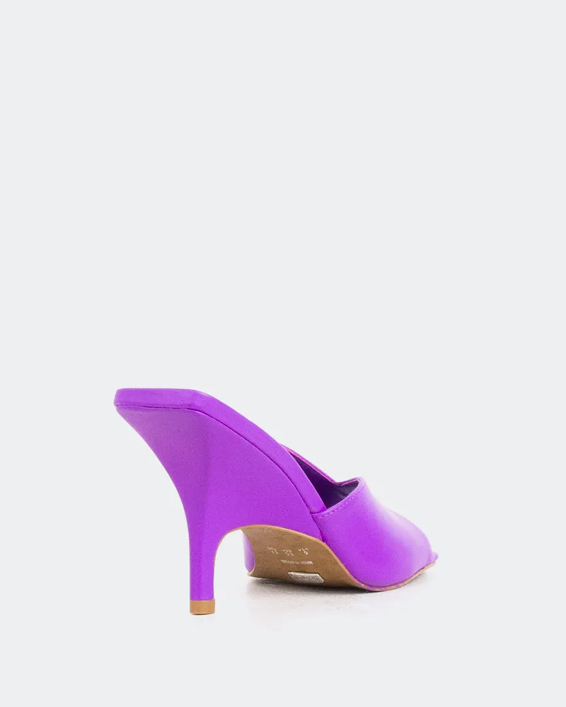 Caviana, Purple Leather/Cuir Violet