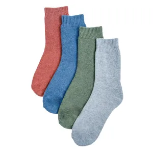 Chokore Velvety Tube Socks (Set of 4)