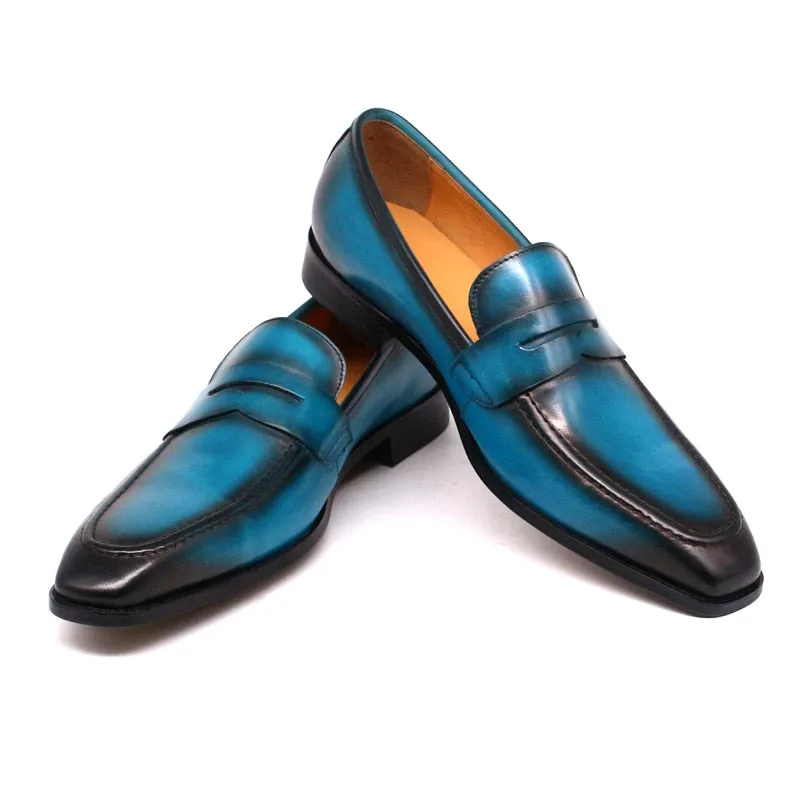 Classic Genuine Leather Penny Loafers