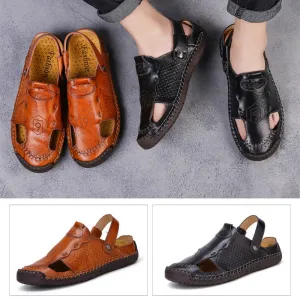 Classic Roman leather sandals - fashion &amp; comfort
