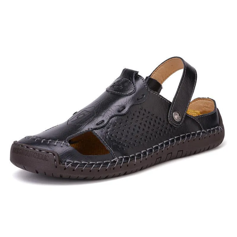 Classic Roman leather sandals - fashion &amp; comfort