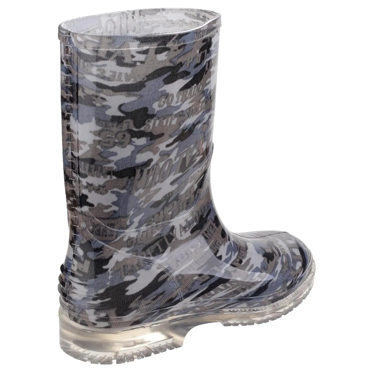 Cotswold PVC Jnr Wellington Camo